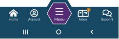 android menu design